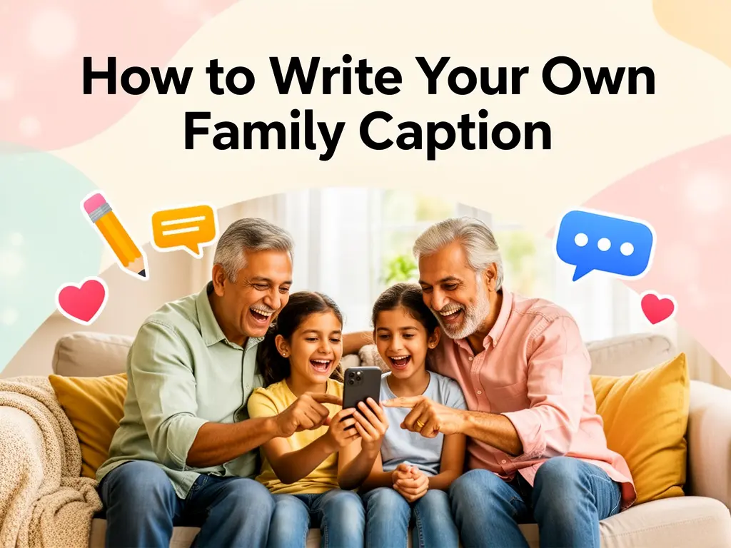 How to Write Your Own Family Caption