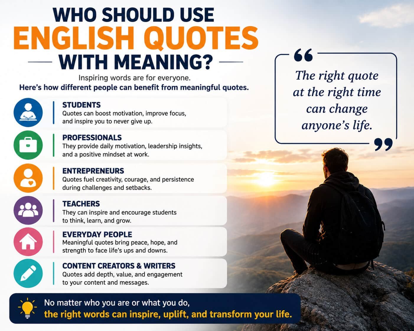 Who Should Use English Quotes With Meaning?