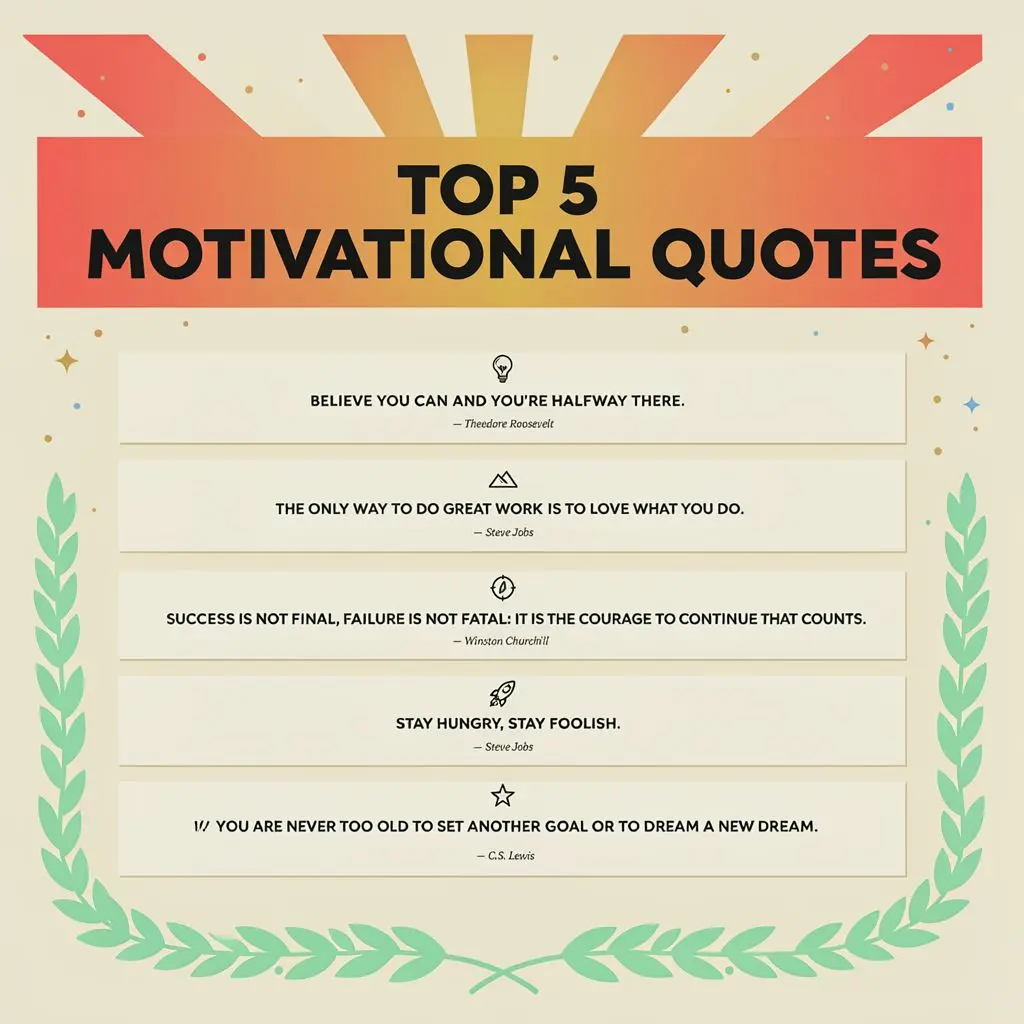 Best Motivational Quotes in English