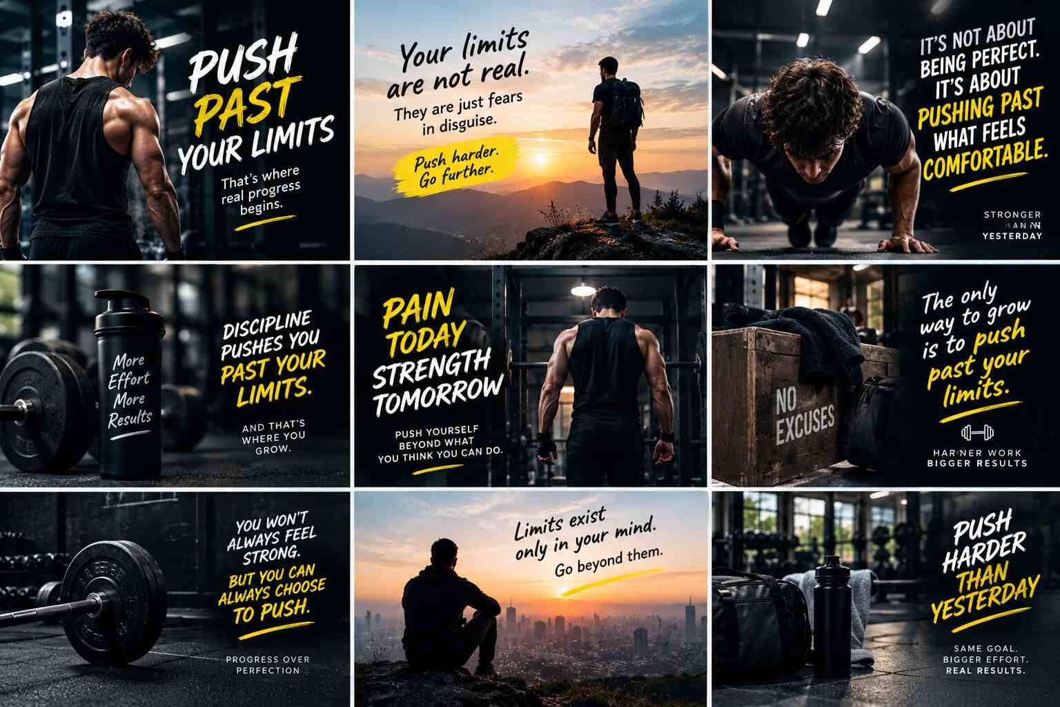 Gym Quotes About Pushing Past Your Limits
