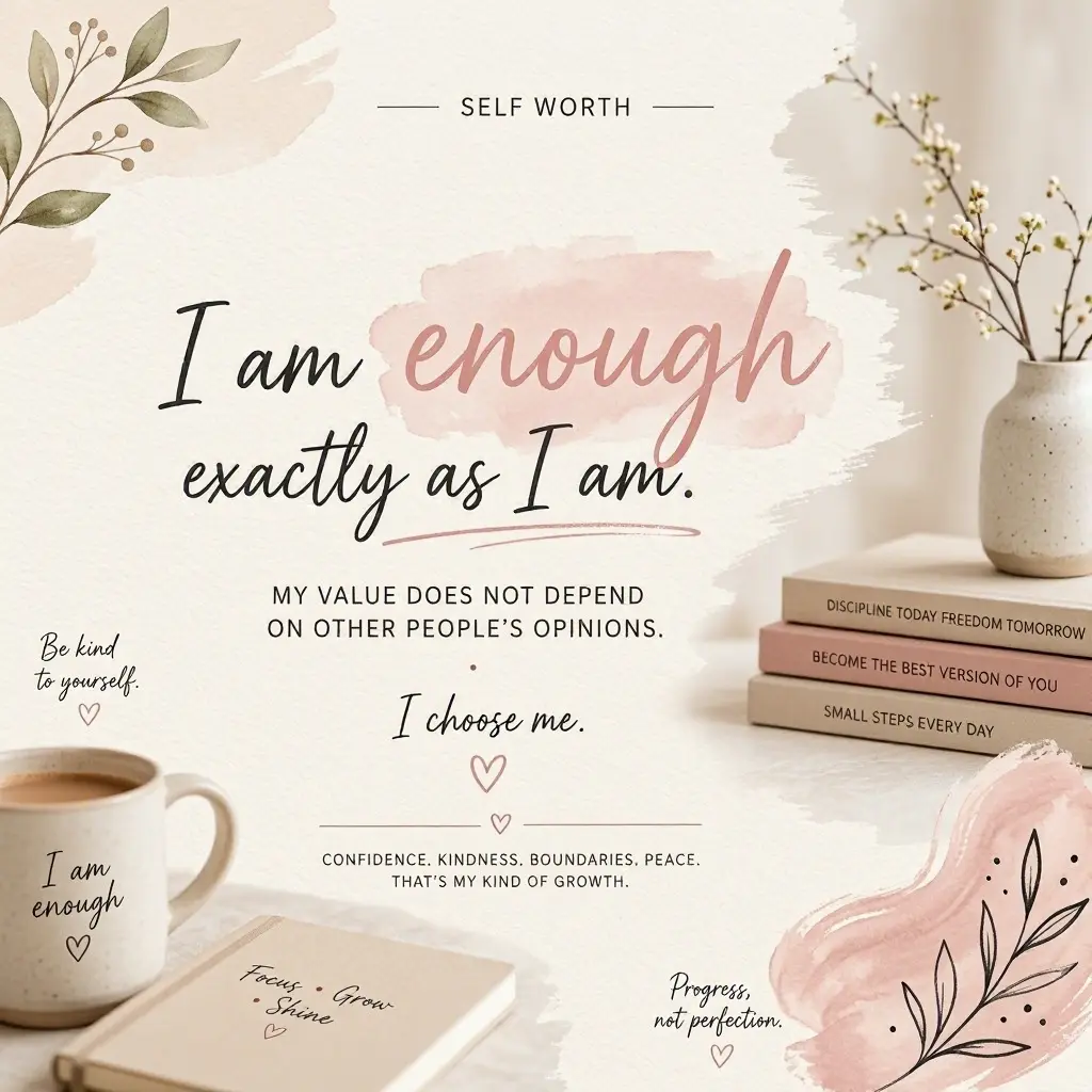 Self Worth Quotes to Share on Instagram