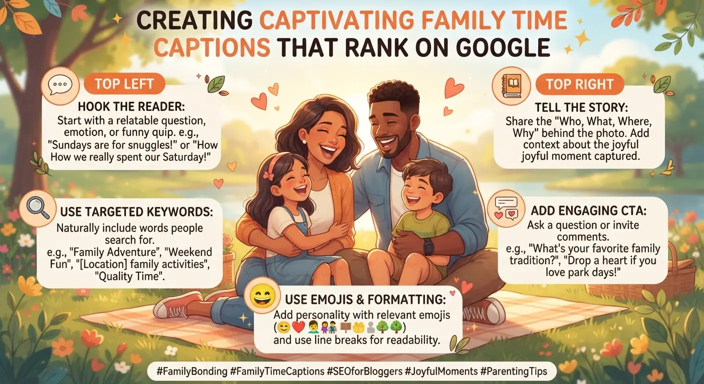 What Makes a Good Family Time Caption Stand Out