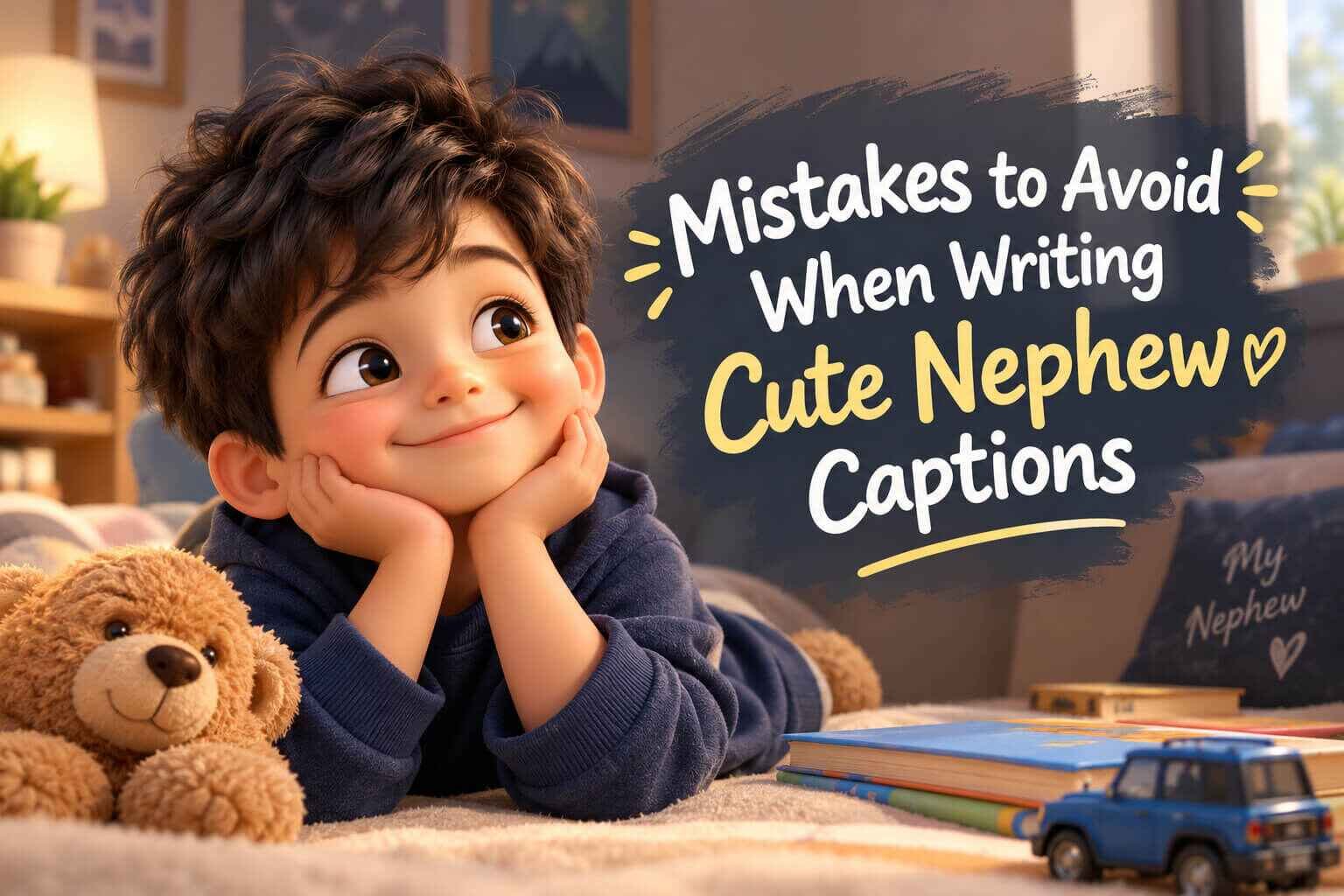 Mistakes to Avoid When Writing Cute Nephew Captions