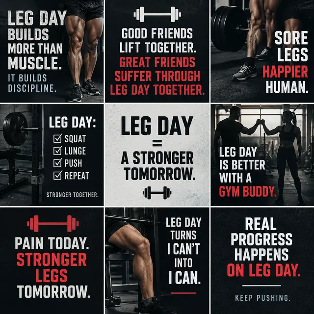Leg Day Quotes to Share With Your Gym Buddy