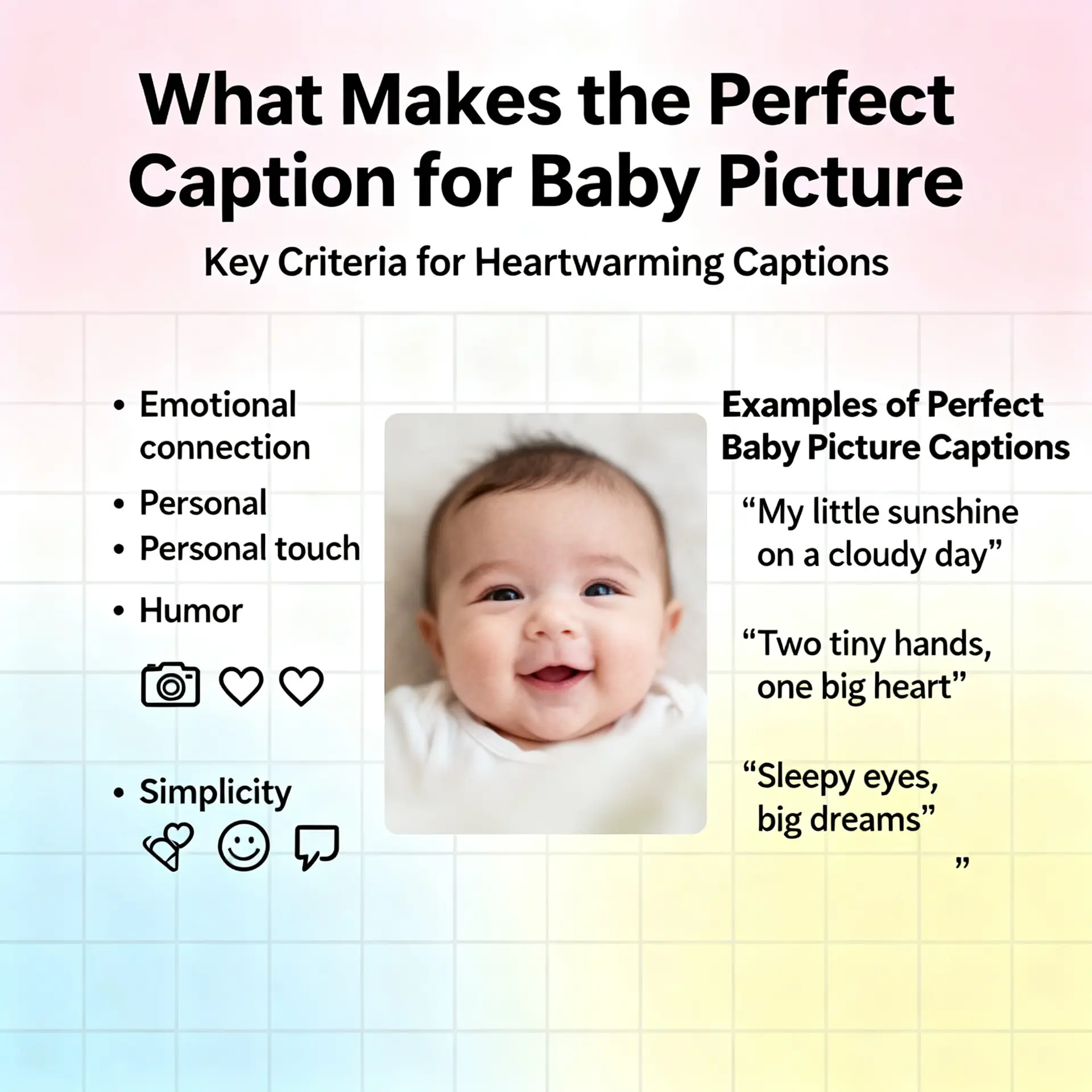 What Makes the Perfect Caption for Baby Picture