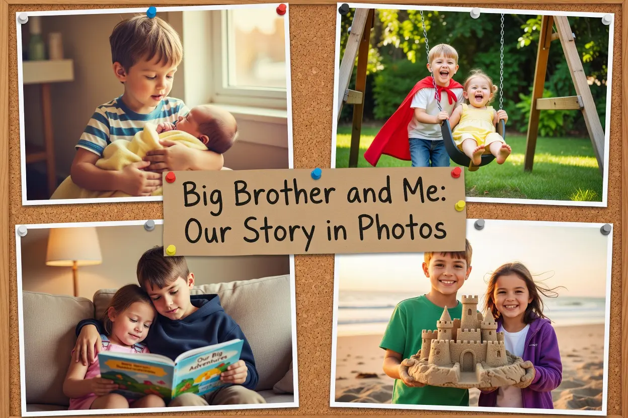Caption for Big Brother and Me Photos