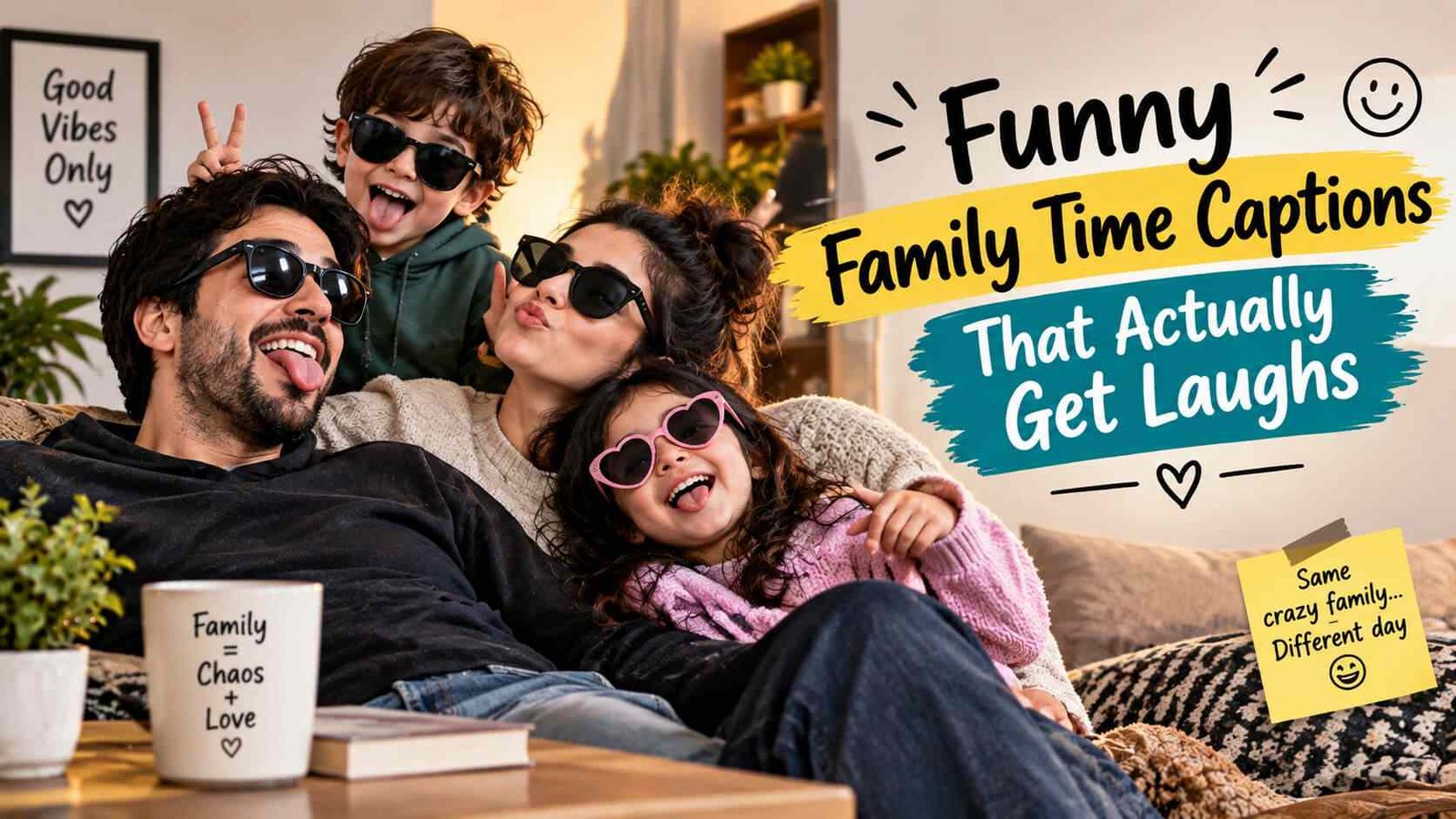 Funny Family Time Captions That Actually Get Laughs