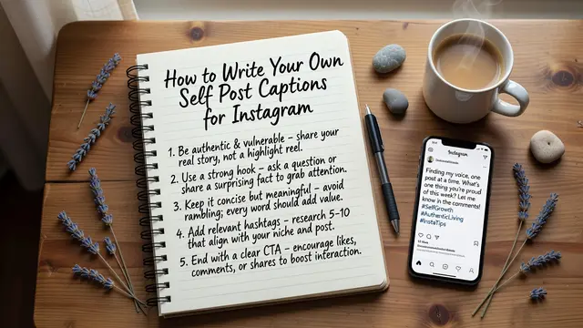 How to Write Your Own Self Post Captions for Instagram