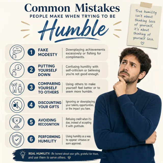 Common Mistakes People Make When Trying to Be Humble