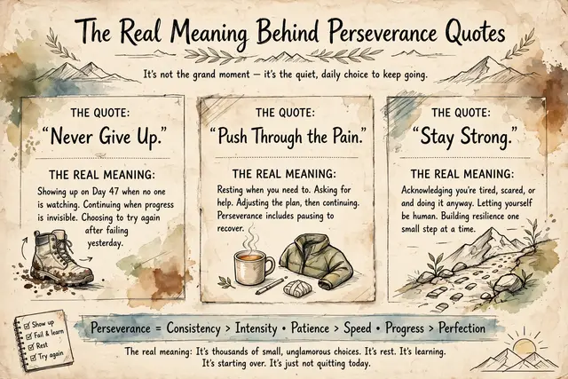 The Real Meaning Behind Perseverance Quotes