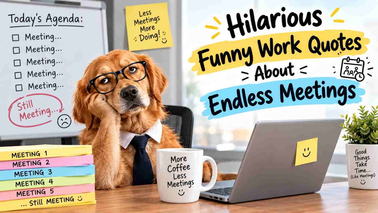 Hilarious Funny Work Quotes About Endless Meetings