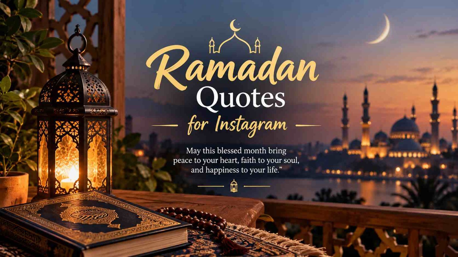 Ramadan Quotes for Instagram