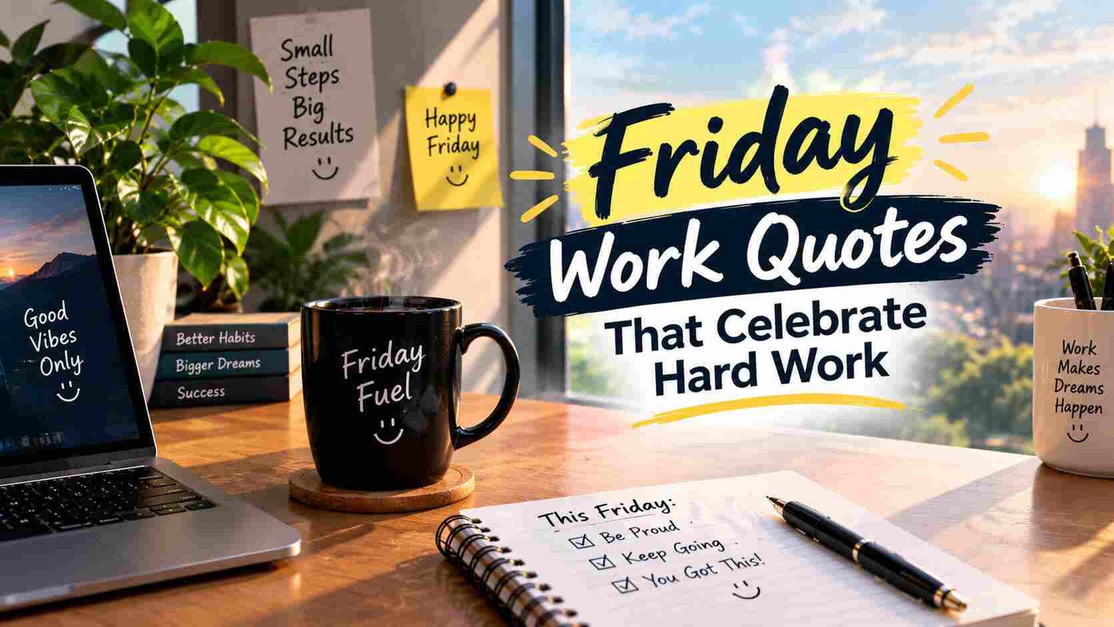 Friday Work Quotes That Celebrate Hard Work