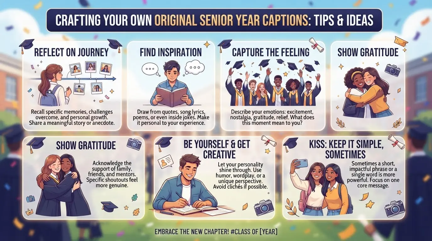Tips For Writing Your Own Original Senior Year Captions