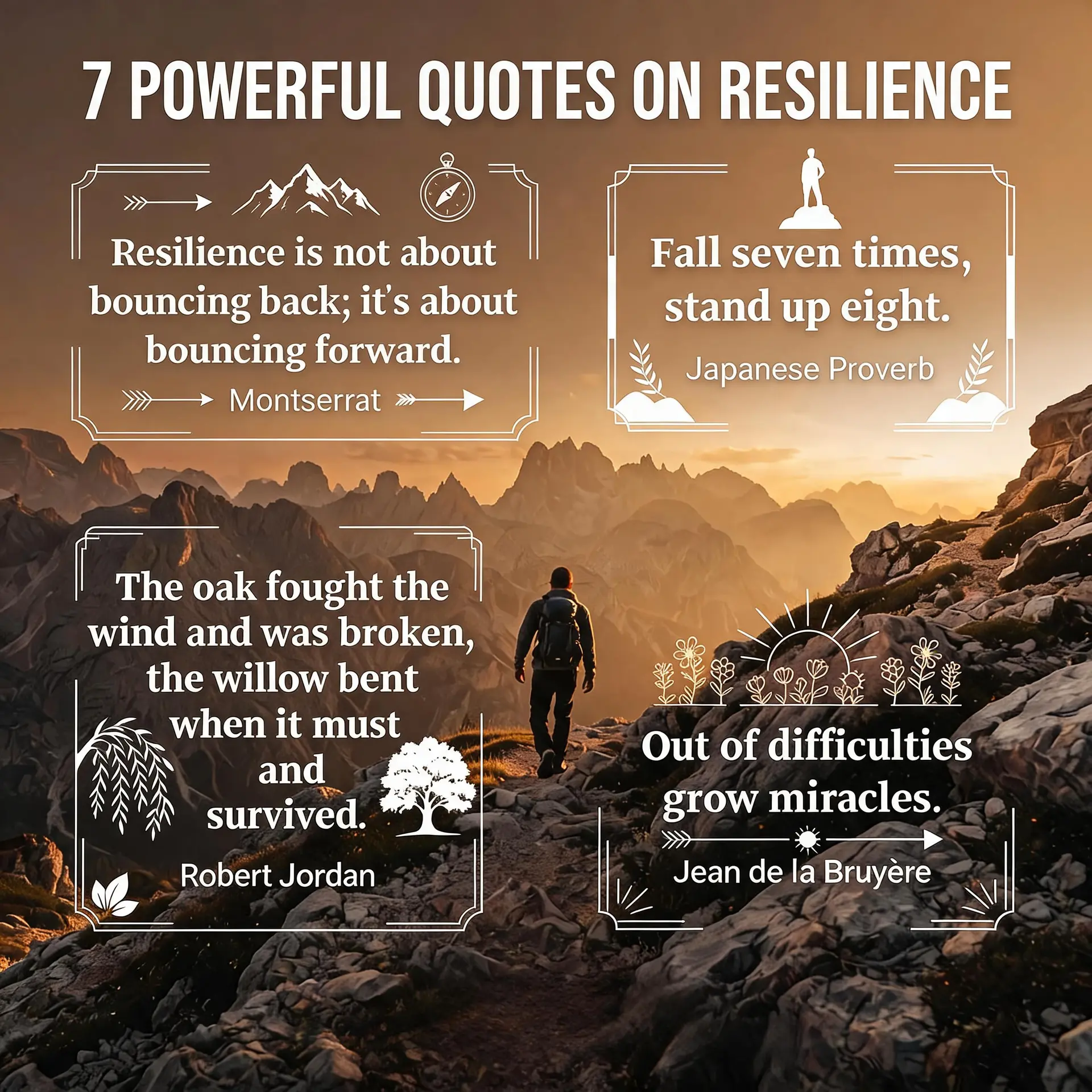 Resilience Quotes to Share on Instagram and Social Media