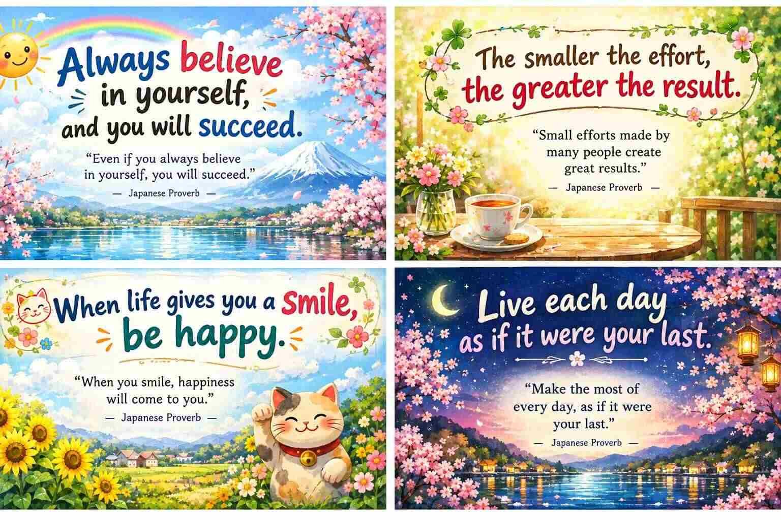 Japanese Quotes About Happiness