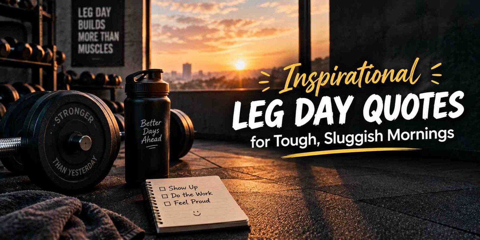 Inspirational Leg Day Quotes for Tough, Sluggish Mornings