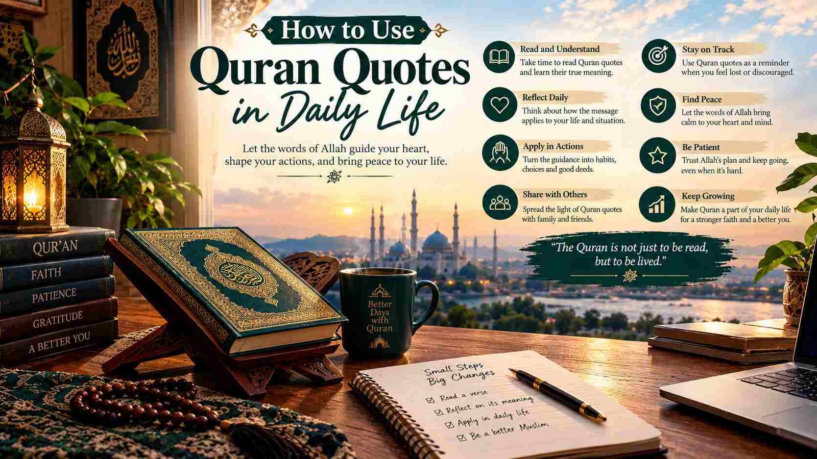 How to Use Quran Quotes in Daily Life