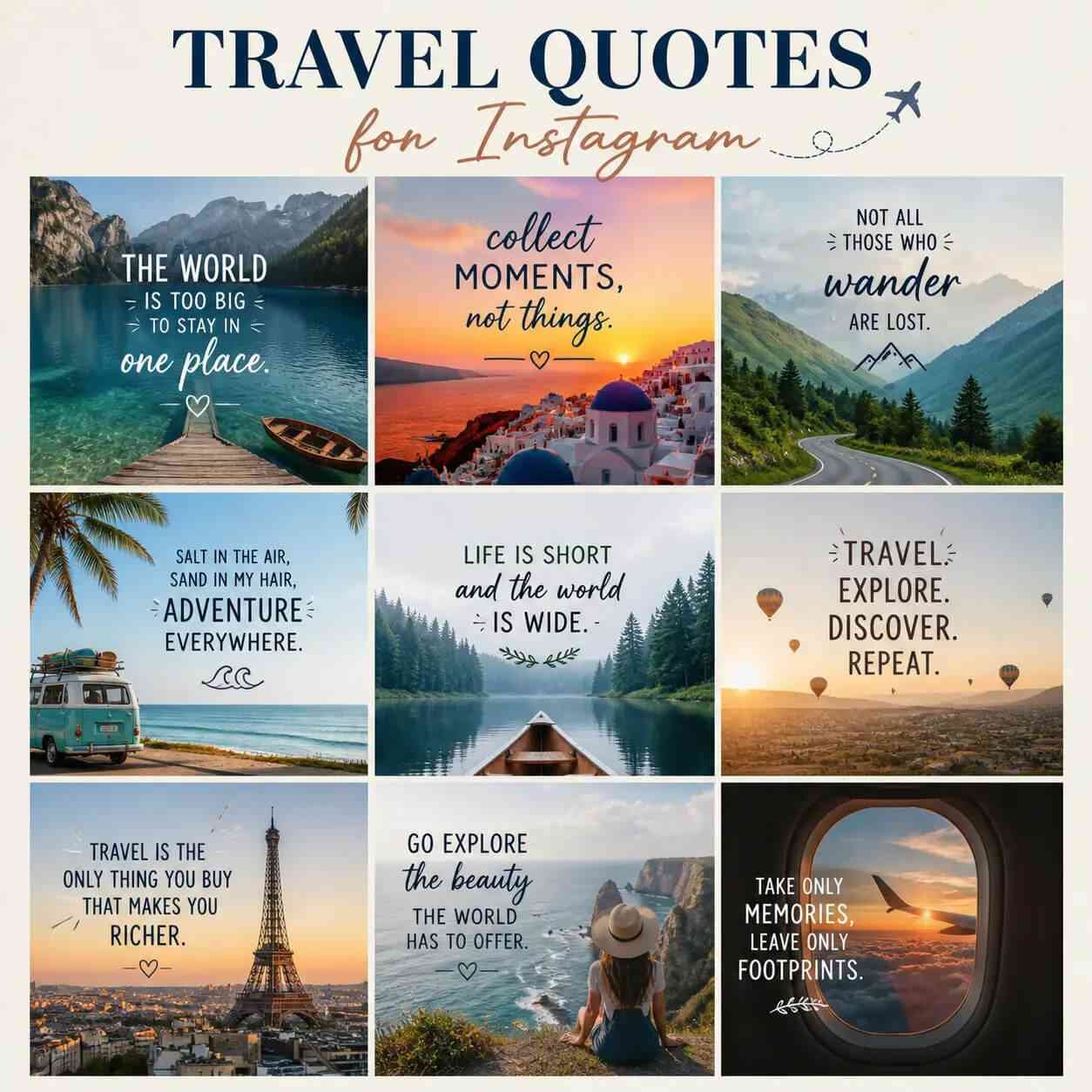 Travel Quotes for Instagram  