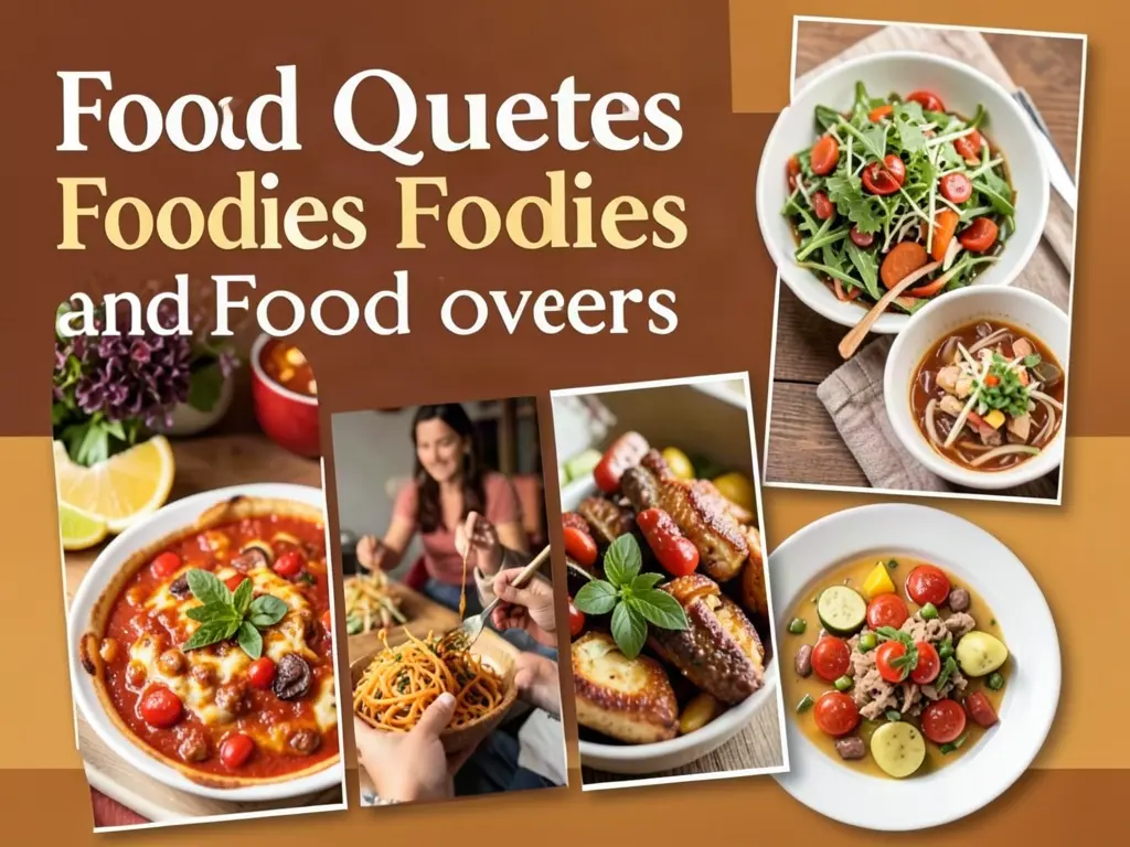 Food Quotes for Foodies and Food Lovers