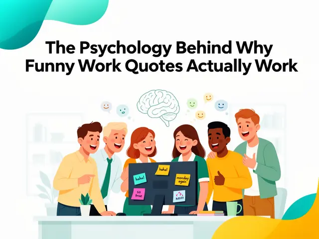 The Psychology Behind Why Funny Work Quotes Actually Work