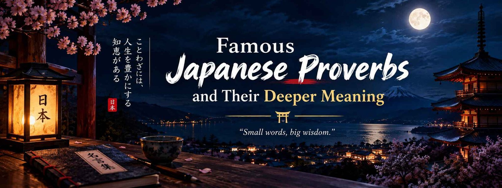 Famous Japanese Proverbs and Their Deeper Meaning