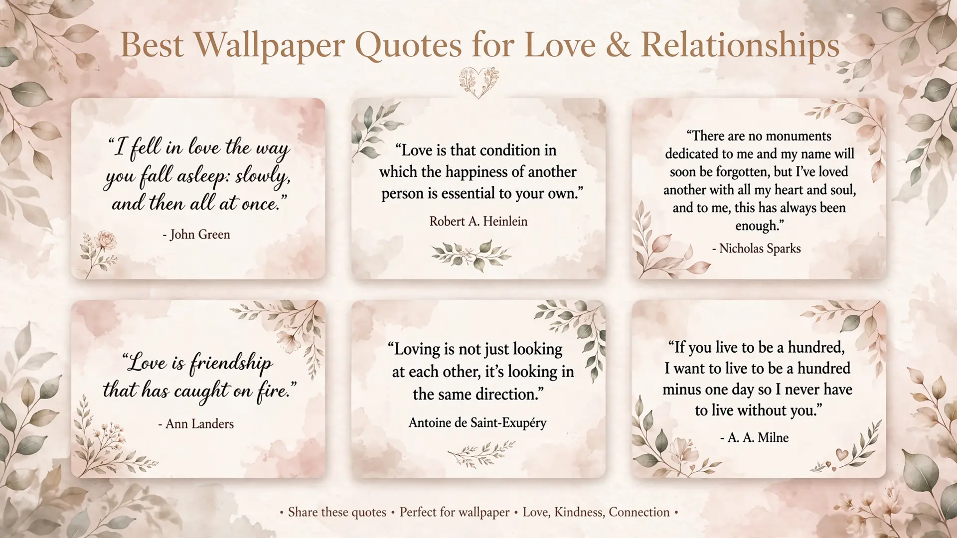 Best Wallpaper Quotes for Love and Relationships