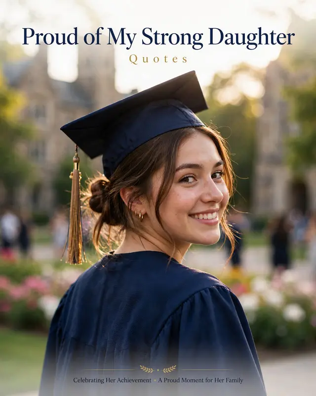 Proud of My Strong Daughter Quotes