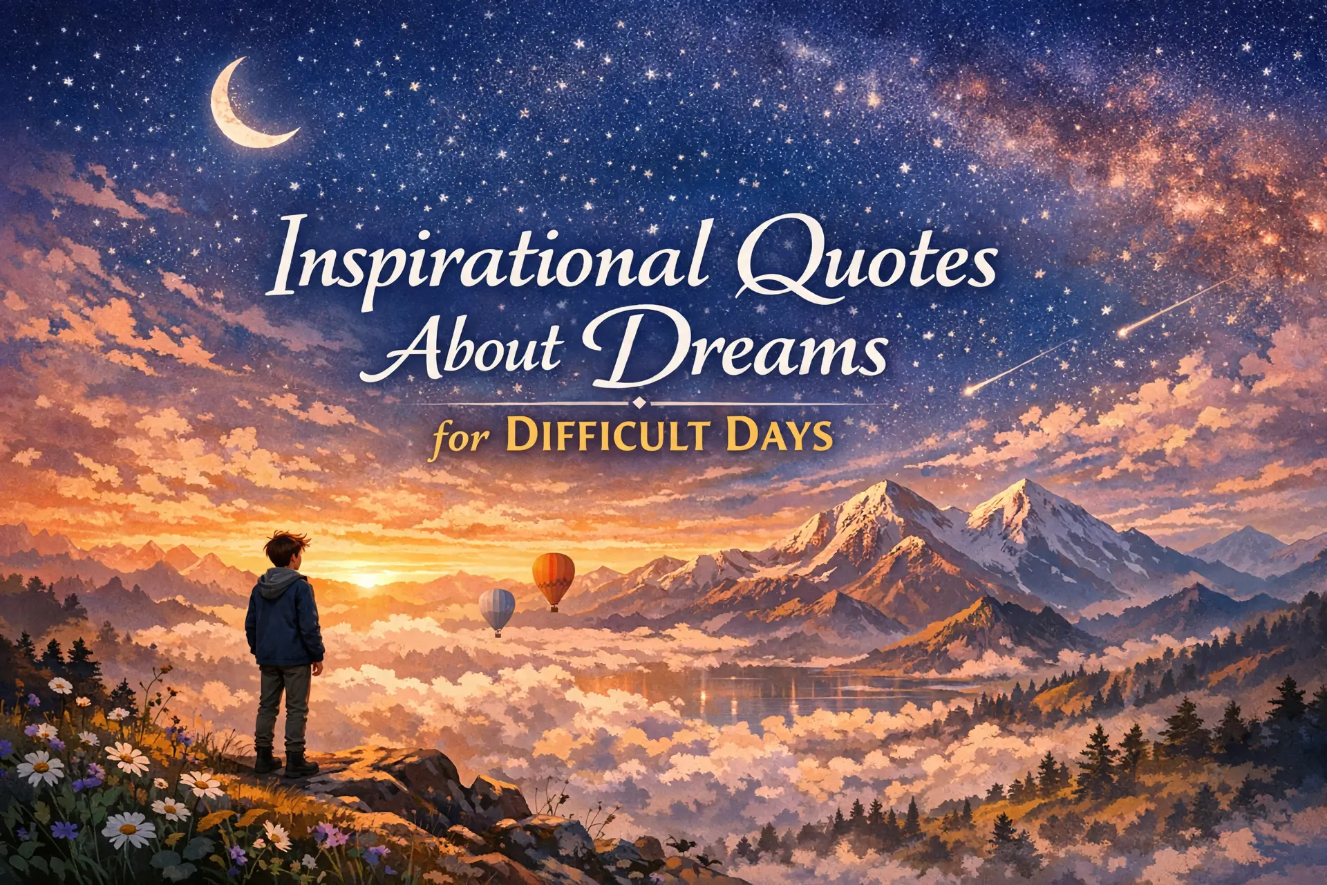 Inspirational Quotes About Dreams for Difficult Days