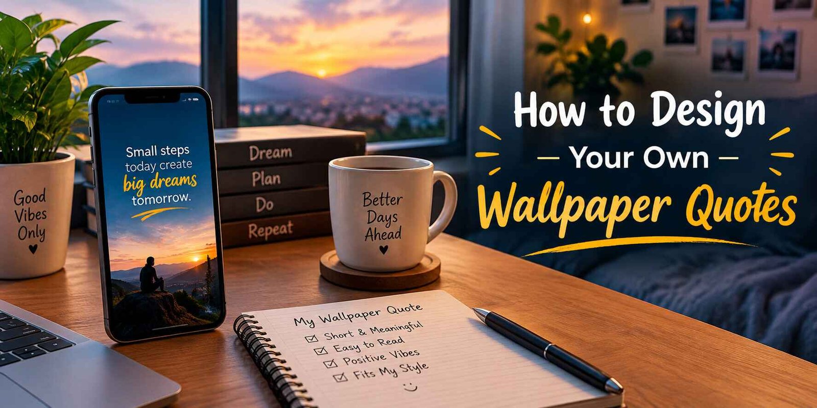 How to Design Your Own Wallpaper Quotes