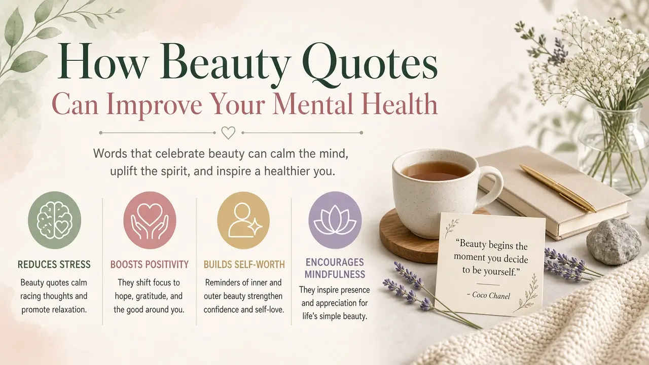 How Beauty Quotes Can Improve Your Mental Health