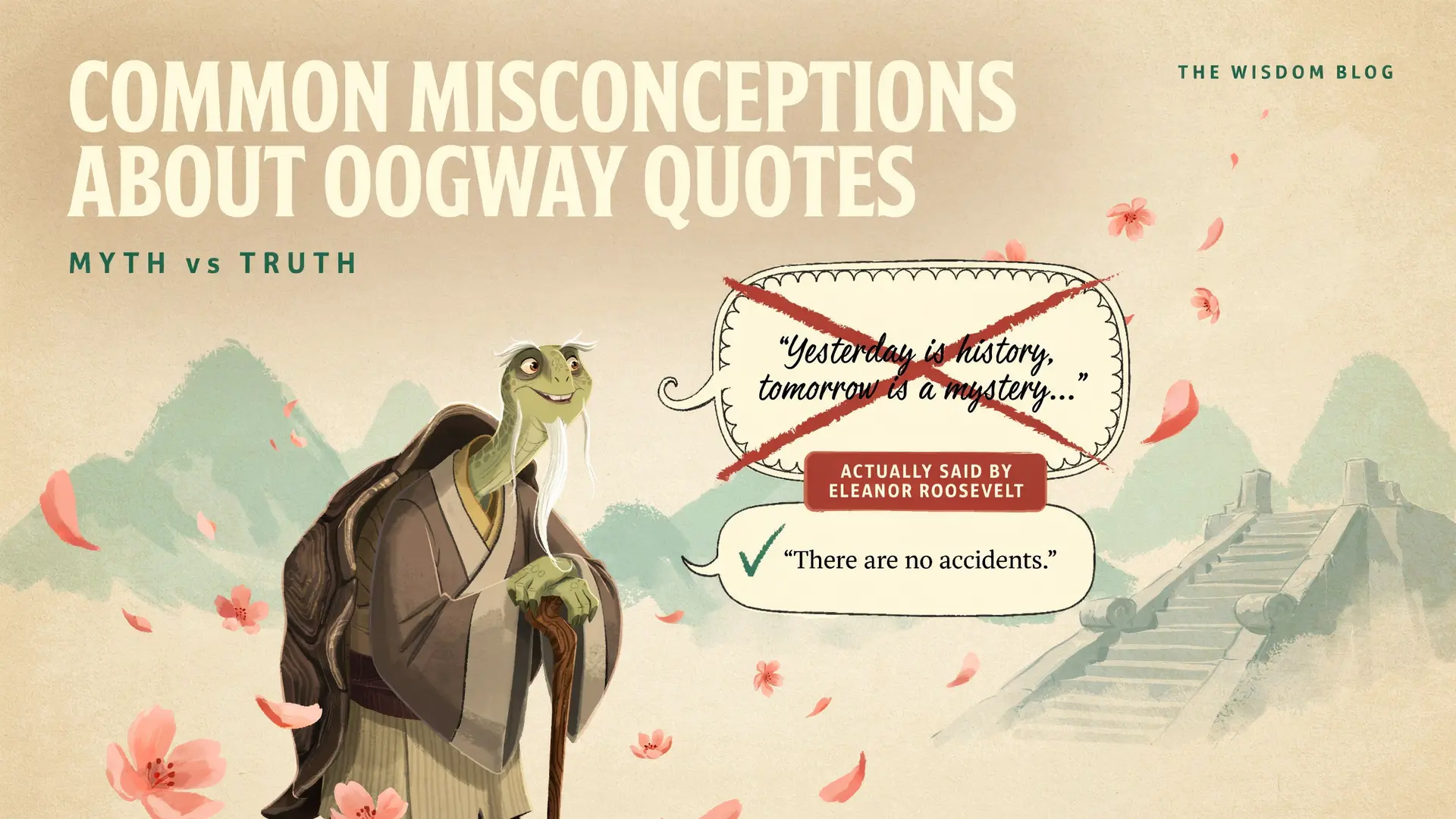 Common Misconceptions About Oogway Quotes