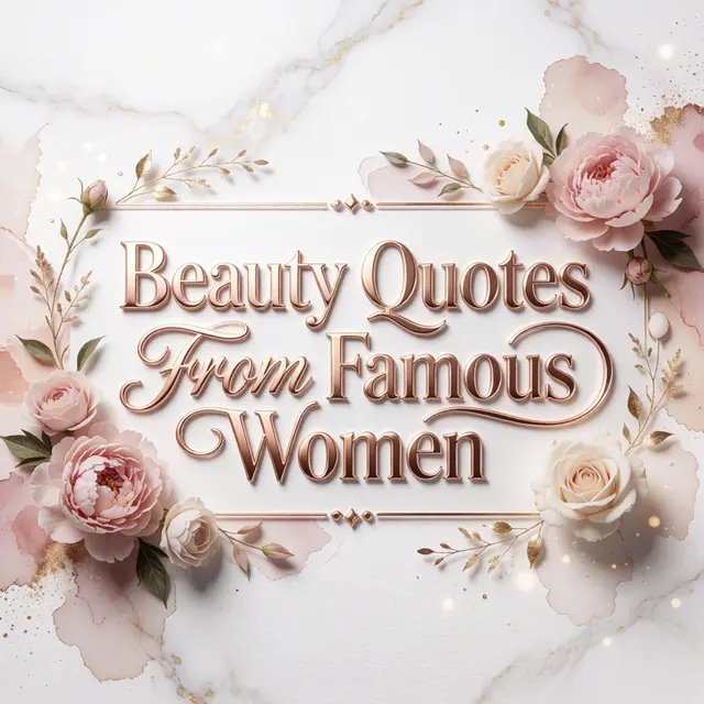 Beauty Quotes From Famous Women