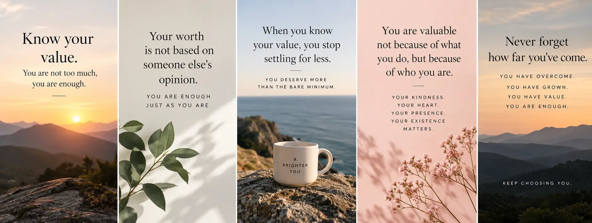 Self Worth Quotes About Knowing Your Value