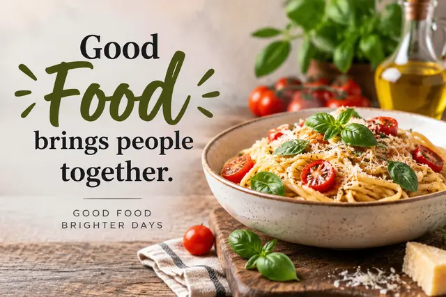 Food Quotes for Social Media Captions