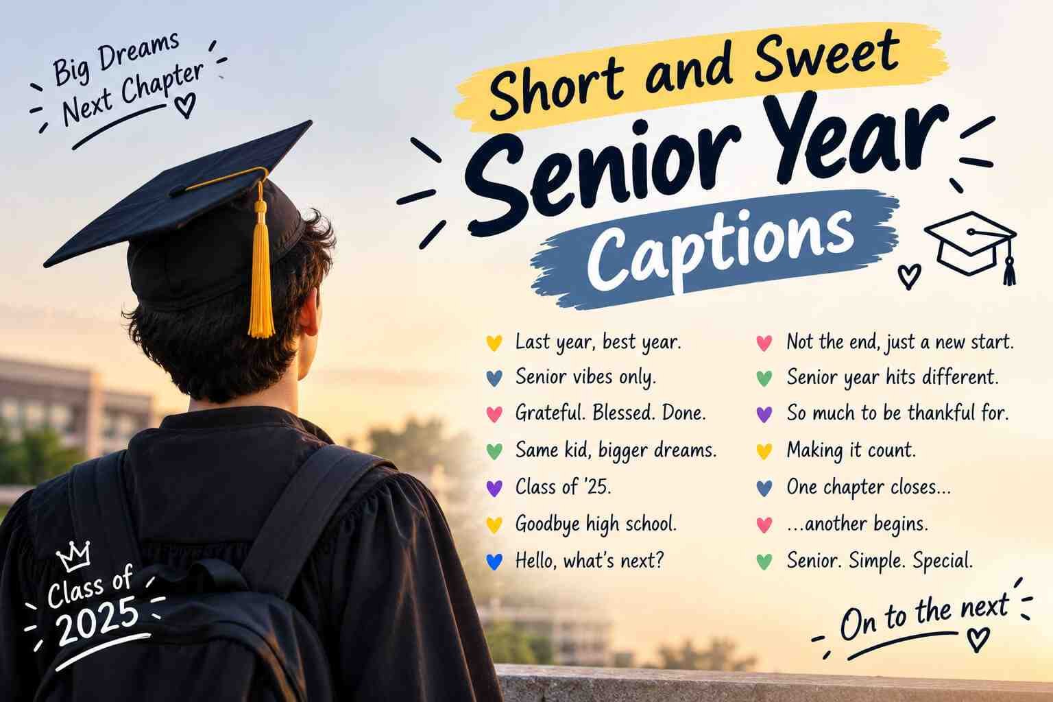 Why Senior Year Captions Matter So Much Right Now