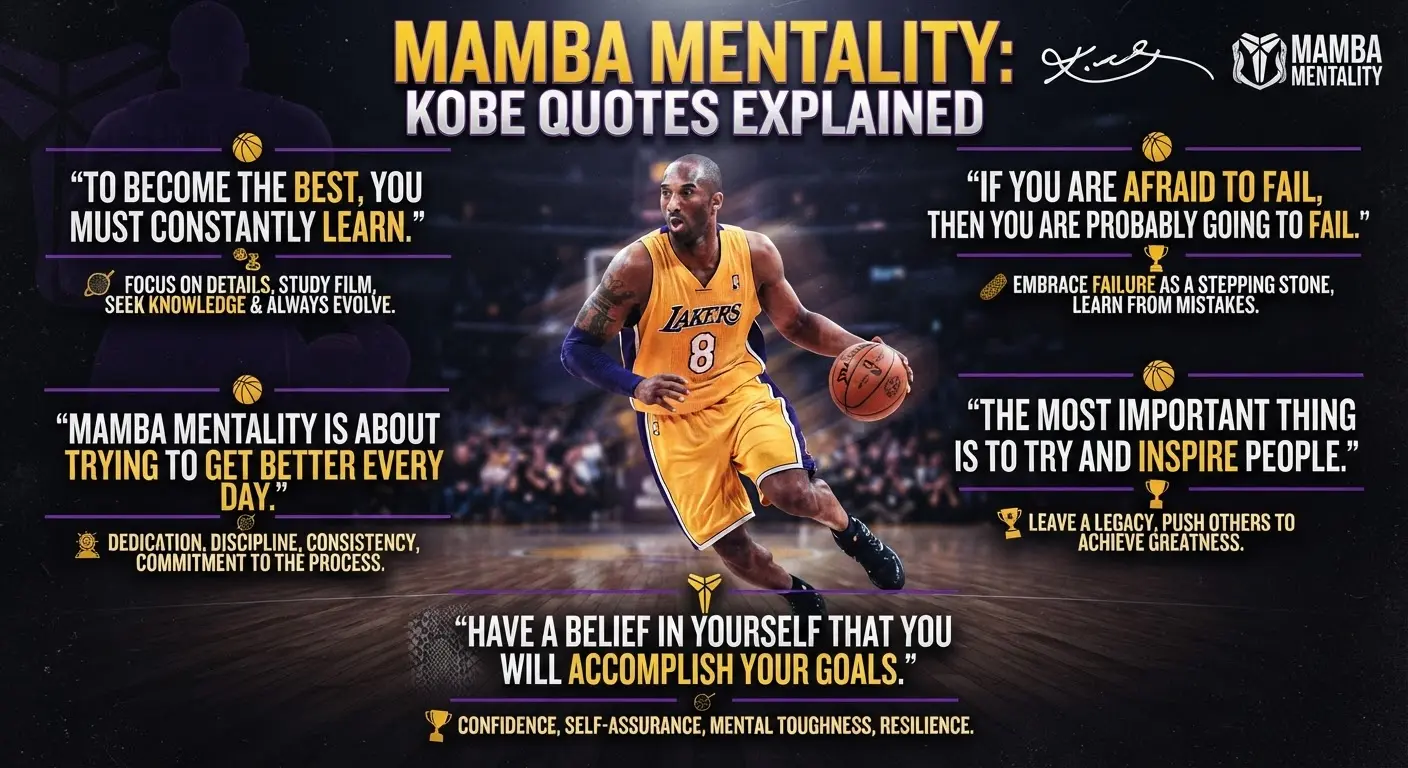 Mamba Mentality Kobe Quotes Explained