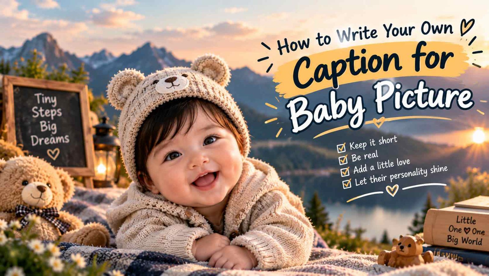 How to Write Your Own Caption for Baby Picture