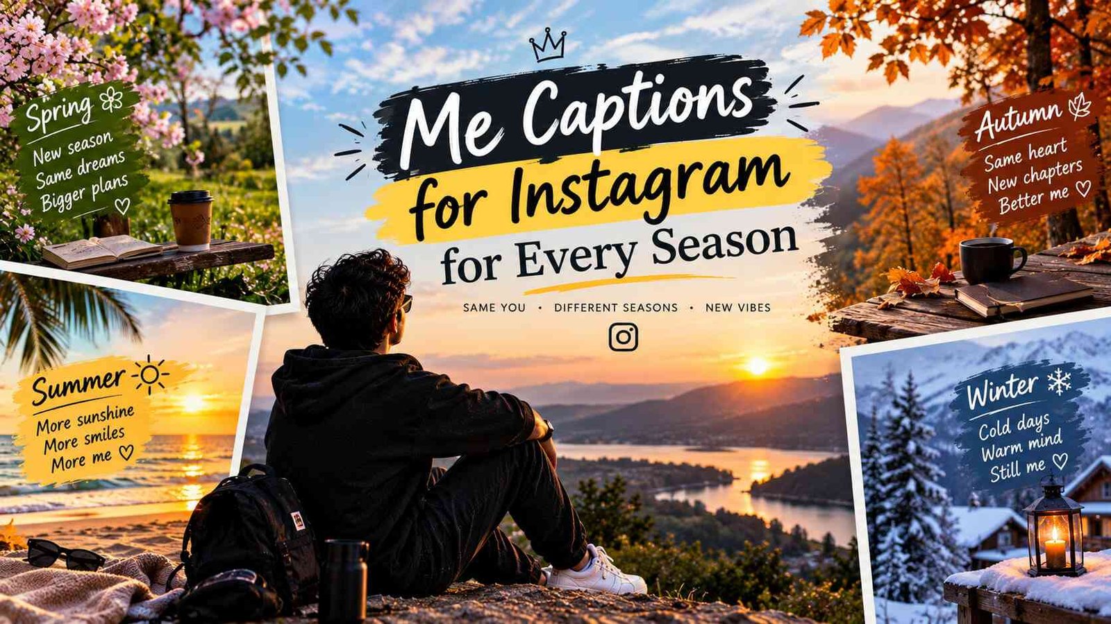 Me Captions for Instagram for Every Season
