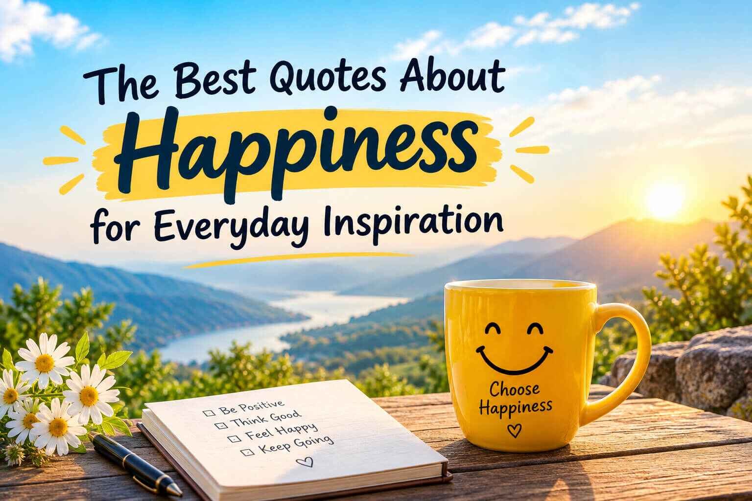 The Best Quotes About Happiness for Everyday Inspiration