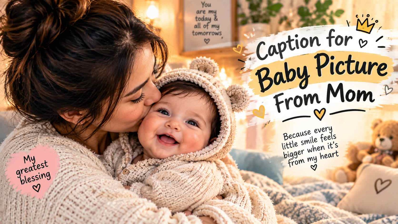 Caption for Baby Picture From Mom