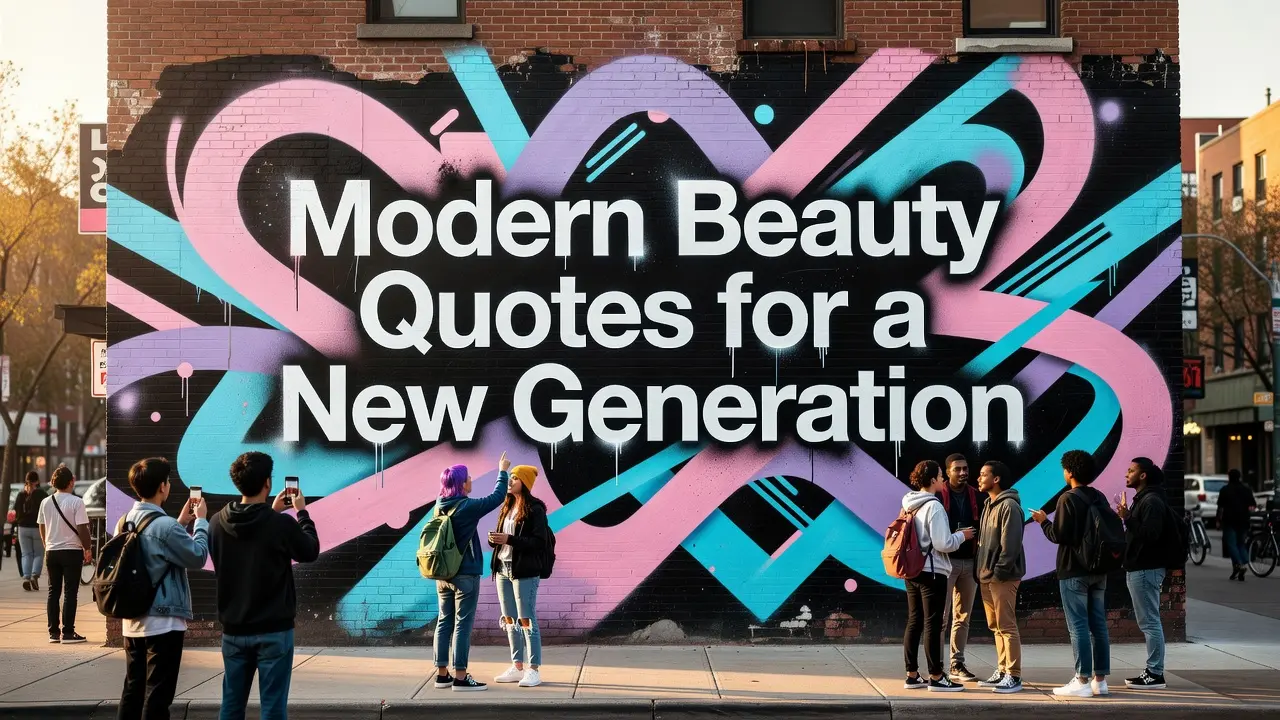 Modern Beauty Quotes for a New Generation