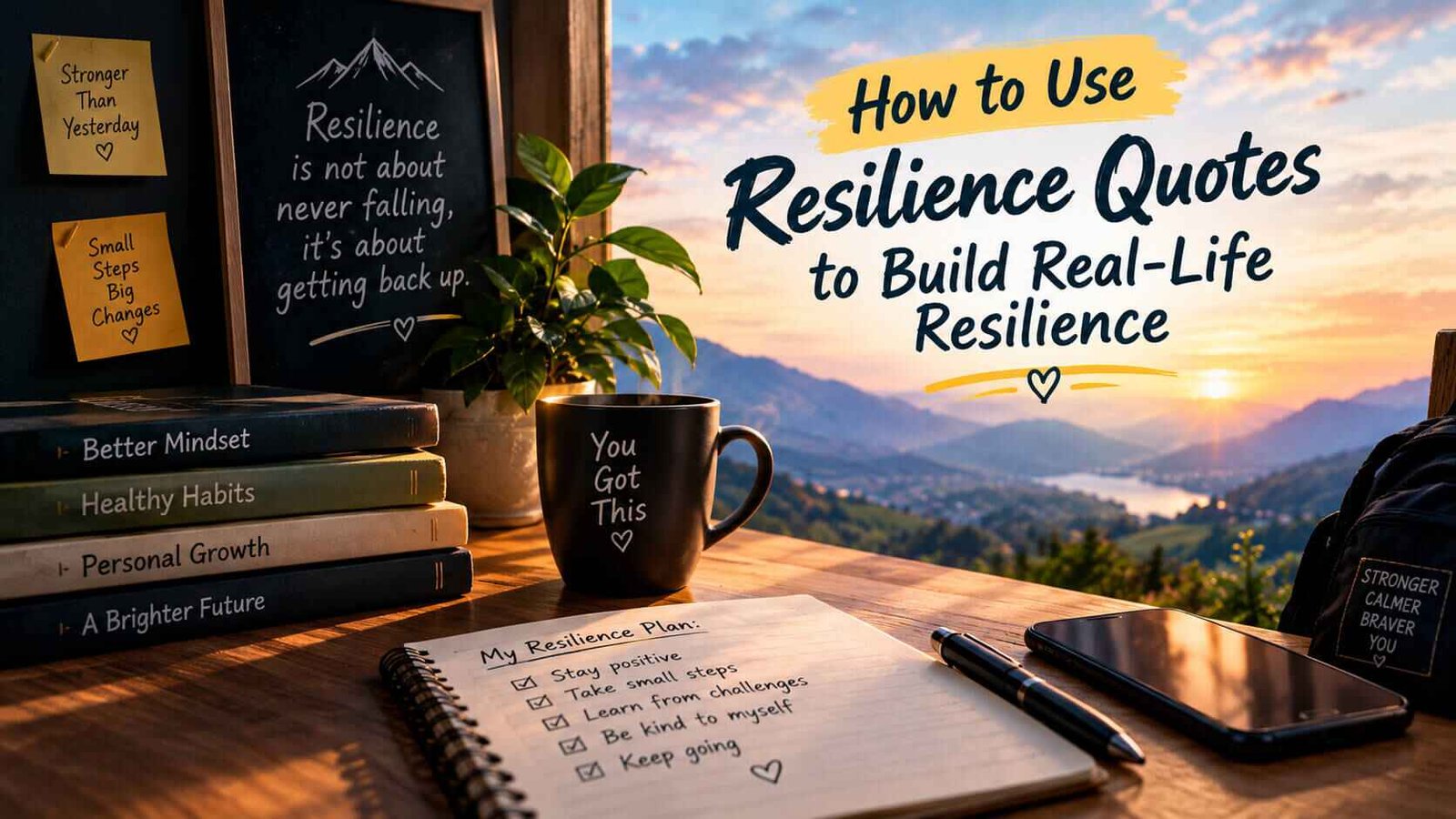 How to Use Resilience Quotes to Build Real-Life Resilience