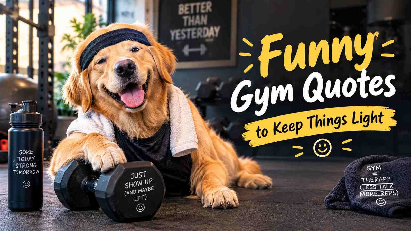 Funny Gym Quotes to Keep Things Light