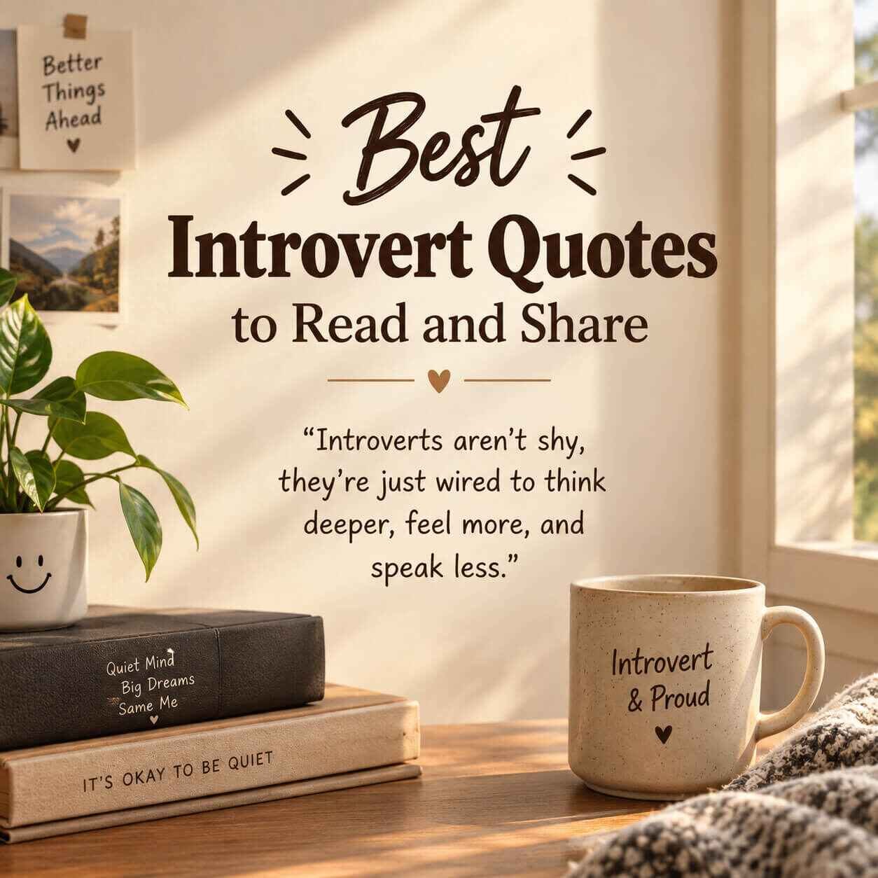 Best Introvert Quotes to Read and Share 