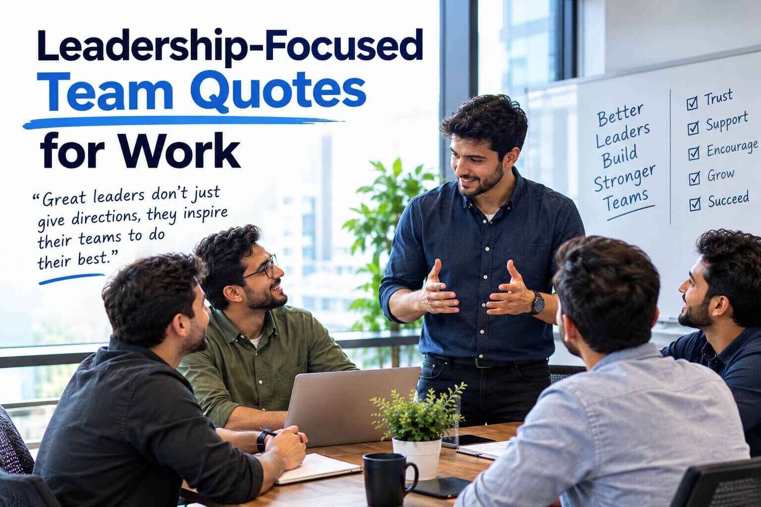 Leadership-Focused Team Quotes for Work