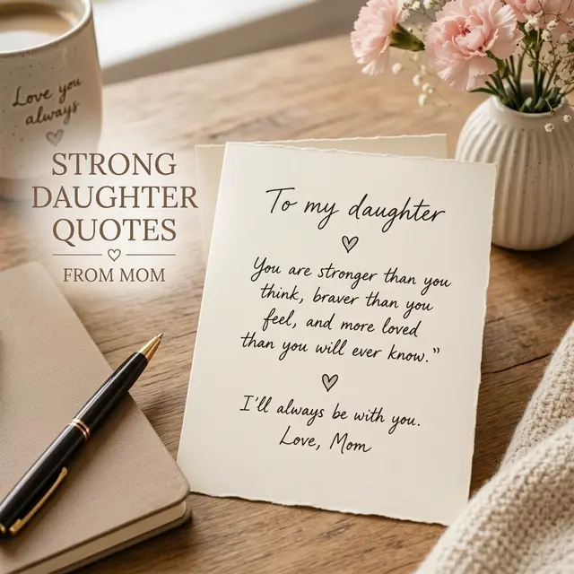 Strong Daughter Quotes From Mom