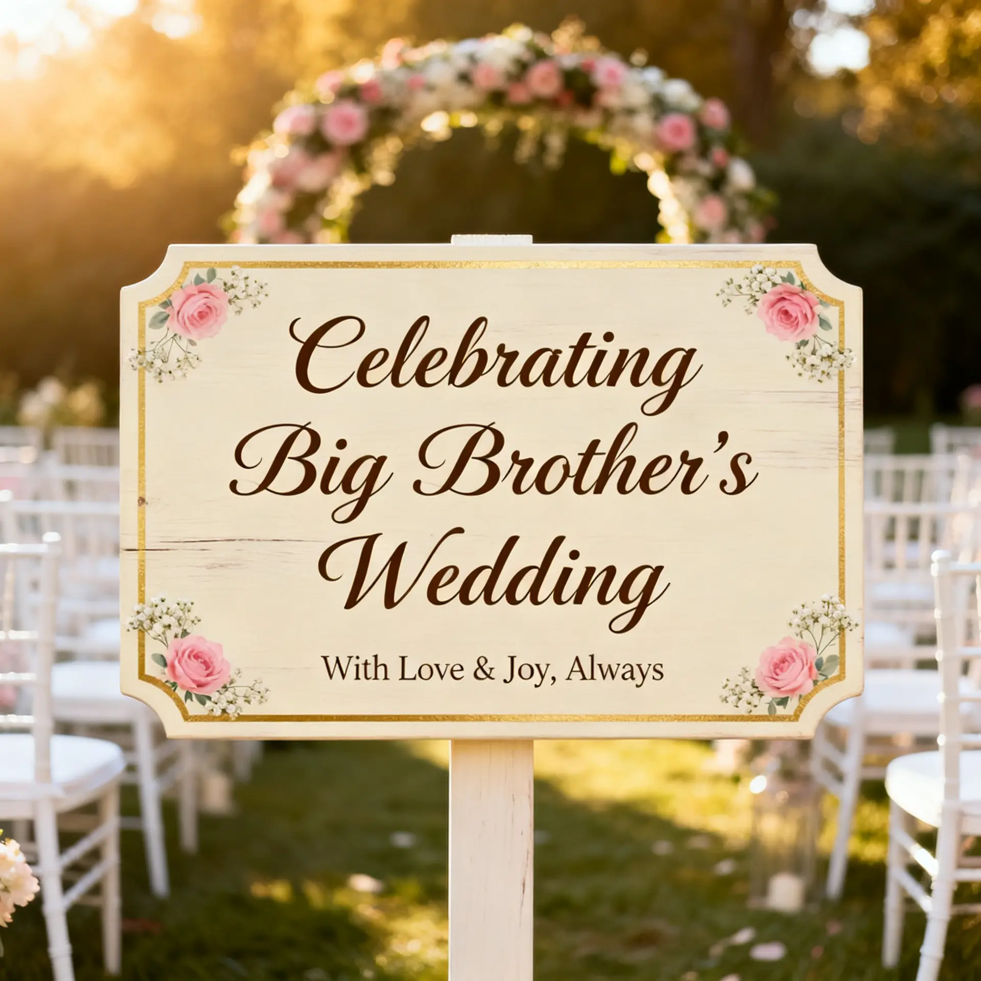 Caption for Big Brother's Wedding