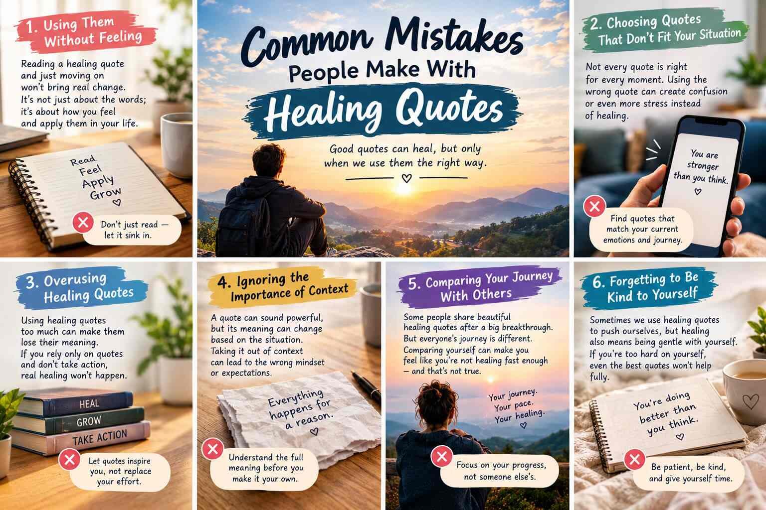 Common Mistakes People Make With Healing Quotes