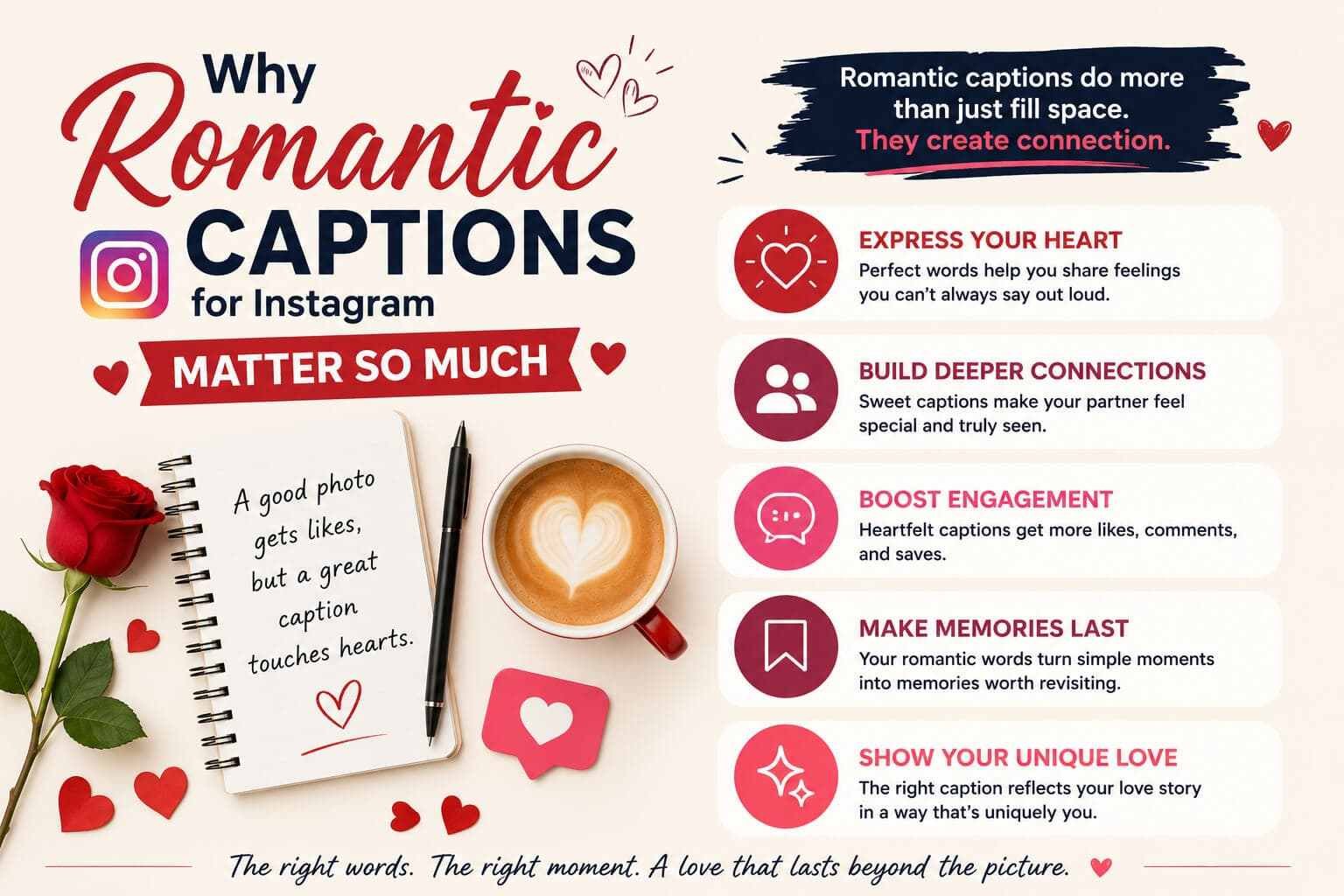 Why Romantic Captions for Instagram Matter So Much